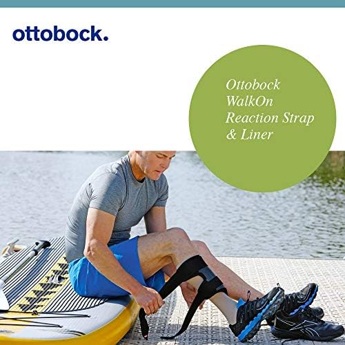 WalkOn Reaction Strap &amp; Liner for Ankle-Foot Orthosis - Left 39-42 - 1 Unit - Comfortable, Secure Strap for use with Ottobock Carbon Fiber WalkOn Reaction AFO Ankle Brace