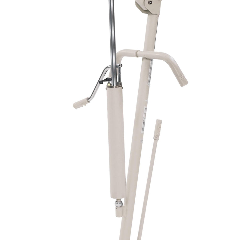 Invacare Lightweight Hydraulic Patient Lift, White, 450 lb. Weight Capacity, 9805P, Beige